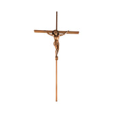 Crocifisso Monumentale in Ottone, 40 x 20 cm